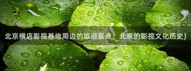 下载金牌影院：北京横店影视基地周边的旅游景点：北京的影视文化历史)