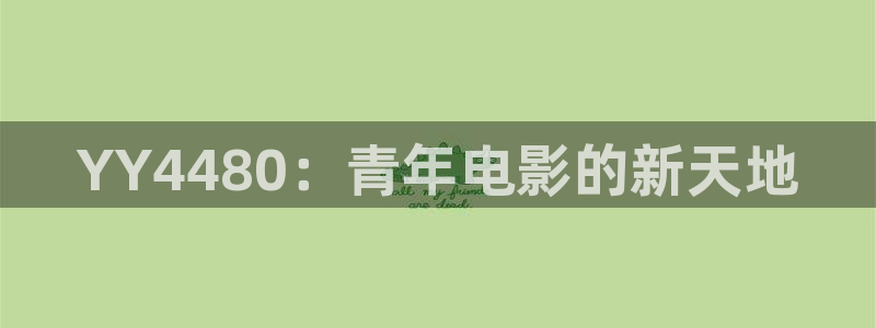 现在就出发金牌影院：YY4480：青年电影的新天地